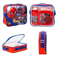 810077: Spiderman 3 Piece Lunch Set